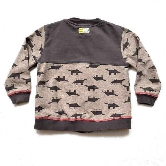 ⭐️ 5 for $25 TUC TUC Spain I AM WOLF Toddler Jacket Front Zipper 18 Mo - Picture 2 of 8